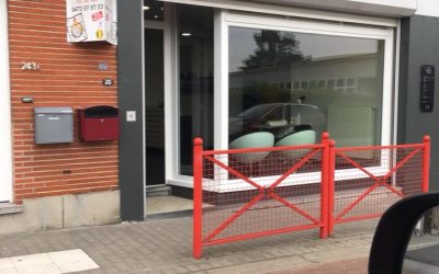 Nouvelle vitrine à Queue-du-Bois (Liège)