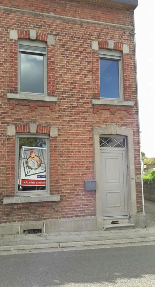 Châssis RAL 7030 à Retinne (Liège)