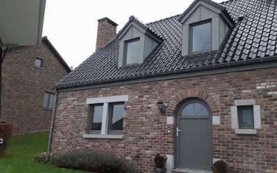 Nouveaux châssis pour une rénovation à Houtain-Saint-Siméon (Oupeye)