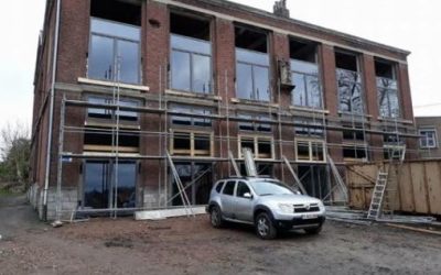 Nouveaux châssis à Saint-Nicolas (Liège) – Rénovation d’un loft